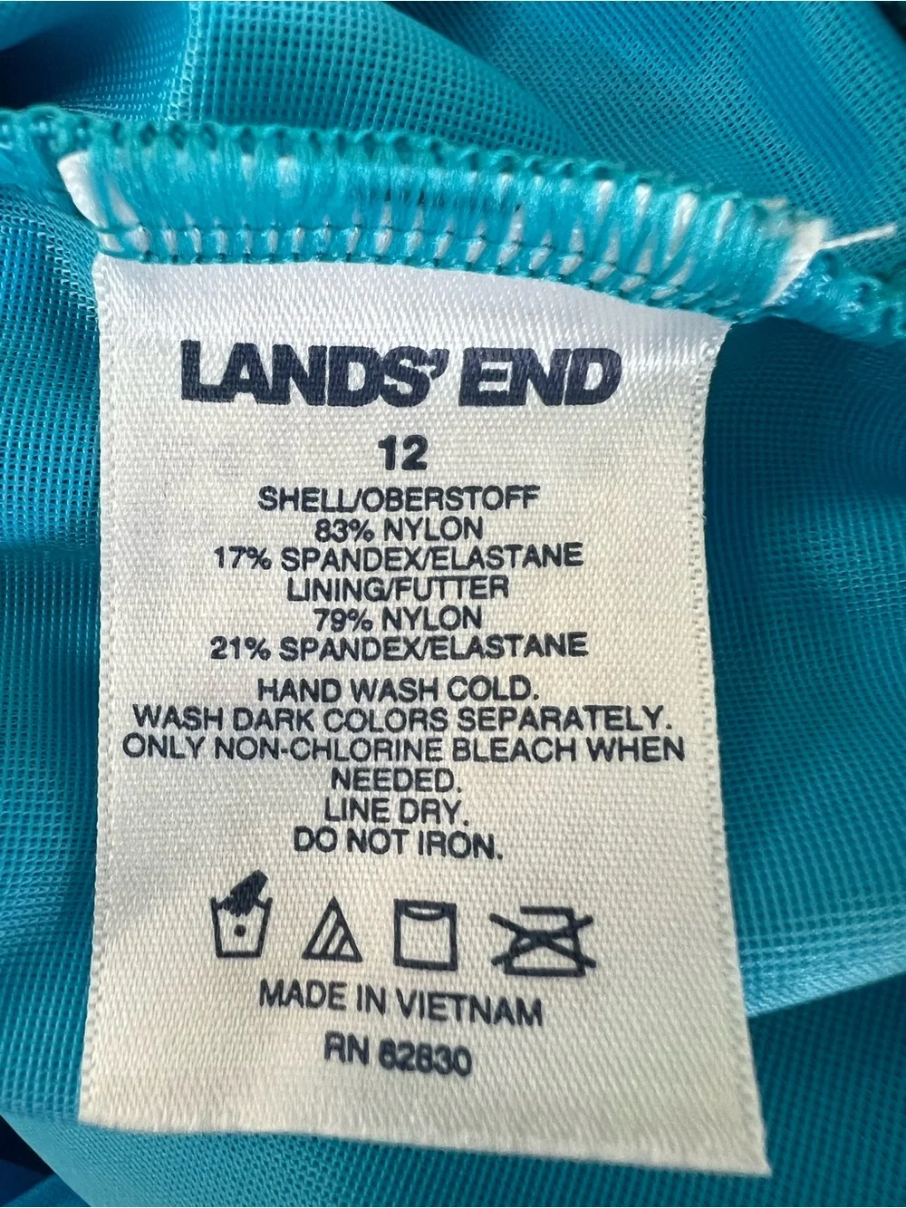 Lands End one shoulder